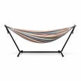 thumbnail image 1 of Ilios Innova | Hamaca con Soporte Metálico para Jardín, Patio o Terraza, Tela Resistente con Estructura de Acero, Diseño Cómodo y Estable, 1 of 9