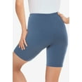 thumbnail image 2 of Woman Within Plus Size Stretch Cotton Bike Short, 2 of 6