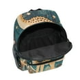 thumbnail image 6 of FORMRS School Backpack with Front Zippered Pocket 12" Student Travel Daypack, Dinosaur at Night, 6 of 6