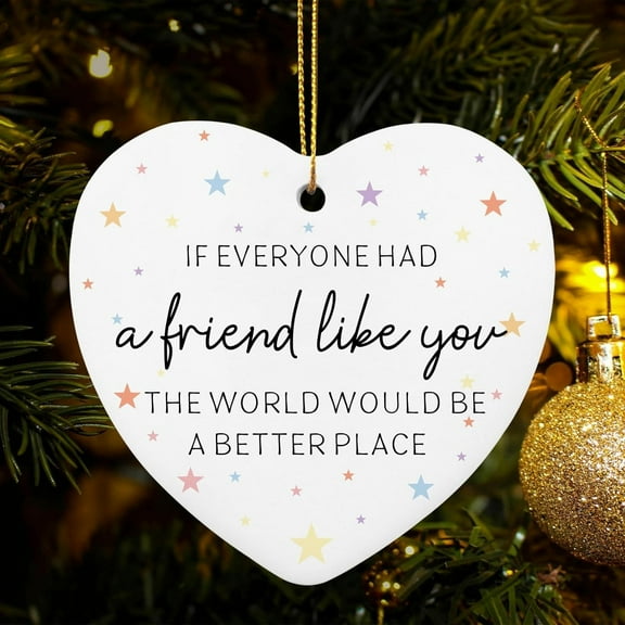 If Everyone Had a Friend Like You Ornament, Friendship Keepsake with Gift Box, Birthday or Going Away Gift