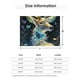 thumbnail image 5 of Balery Colorful Stained Glass Deer Manta de Franela con Dibujo, Lujo Ultra Suave y Cálido, Antipelusa y Resistente a las Arrugas para Cama, Sofá, Camping -60"x50", 5 of 6