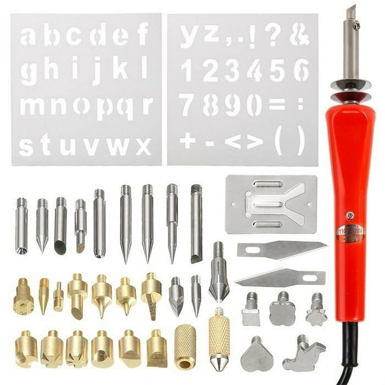 3 Pcs Burner Wood Pen Tips Burning Machine Tools Stippling Kit Metal  Pyrography Replacement Tooling - AliExpress