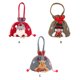 thumbnail image 4 of Bewildely Bolsa de tela para frutas navideñas: embalaje fácil, ligero y portátil para Navidad, fácil de embalar Kits de decoración para fiestas Anciano, 4 of 6