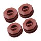 thumbnail image 5 of Paquete de 4 clips para alfombrillas de coche, soporte para fundas, accesorios para automóviles, ligeros Marron oscuro, 5 of 9