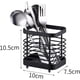 thumbnail image 2 of 1 organizador de cocina de acero inoxidable, almacenamiento de esponja de cocina, organizador de fregadero de cocina, almacenamiento de cocina y organización para esponja, cepillo, detergente (negro), 2 of 5