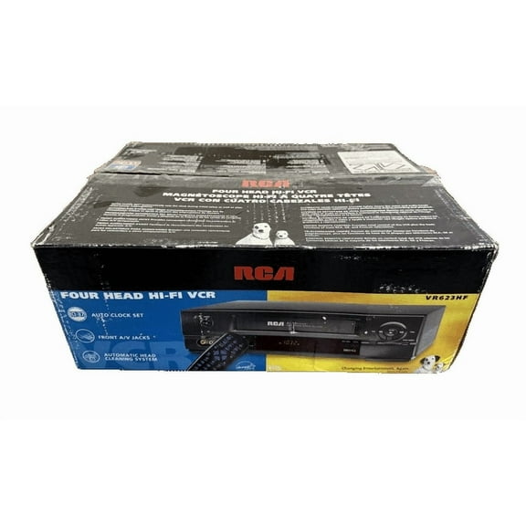 RCA VR623HF 4-Head Hi-Fi Stereo VCR
