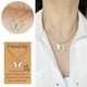 thumbnail image 2 of Collar de la Amistad 2 Mejor Amigo Collar Regalos para Niñas Mujeres Distancia Regalos de Cumpleaños, 2 of 2