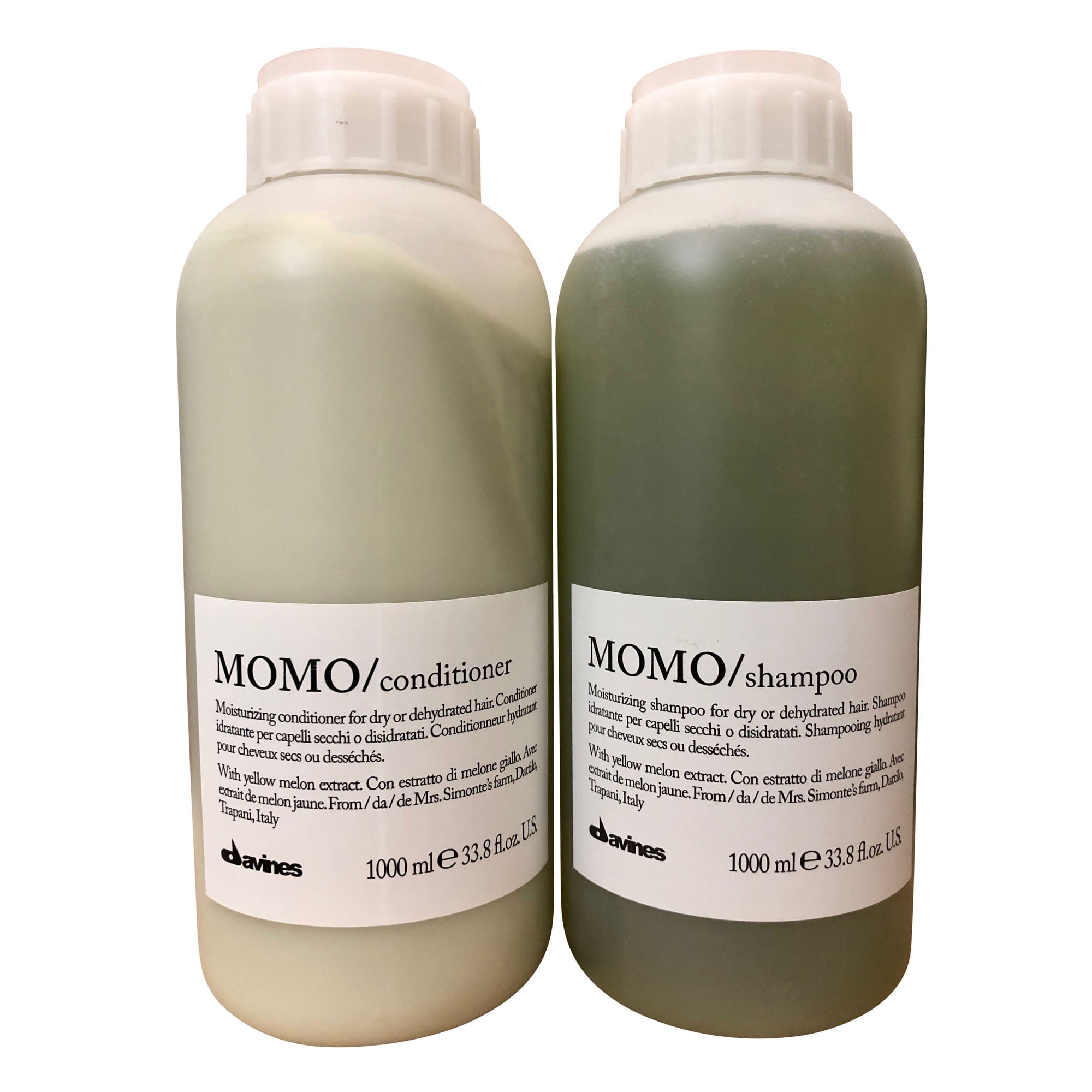 Davines Momo Moisturizing Shampoo & Conditioner Set Dry & Dehydrated 33
