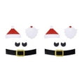 thumbnail image 2 of ZheElen Cute Easy To Apply Remove Christmas Window Stickers Wide Application Door Decal Santa Claus 2Set, 2 of 6