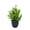 B, variant on Tuscom Artificial Small Potted Plants, Plastic Fake Foliage for Home Decor Indoor, Faux Greenery for Bathroom Office Shelf Table Decoration