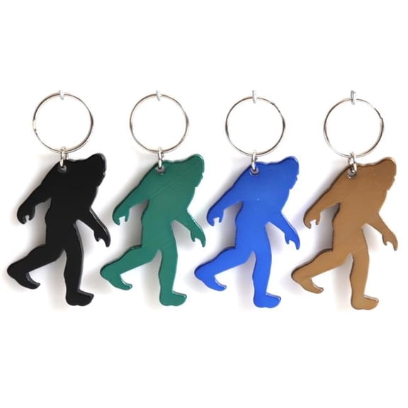 CB Enterprises 3609 Big Foot Key Chains, Assorted Color - Pack of 12