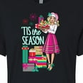 thumbnail image 3 of Barbie - 'Tis The Season - Juniors Cropped Graphic T-Shirt, 3 of 5