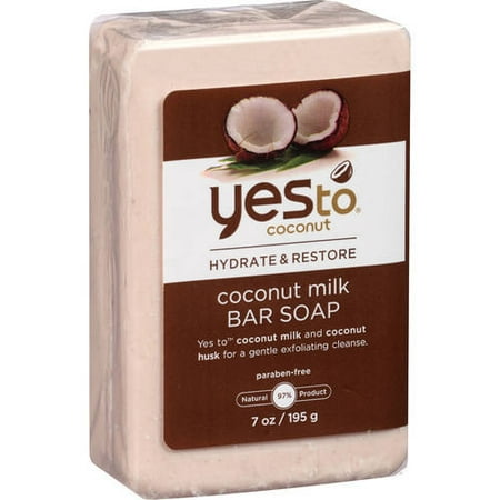 - Yes to Coconut Hydrate and Restore Milk Bar Soap Coconut 7.0 Oz