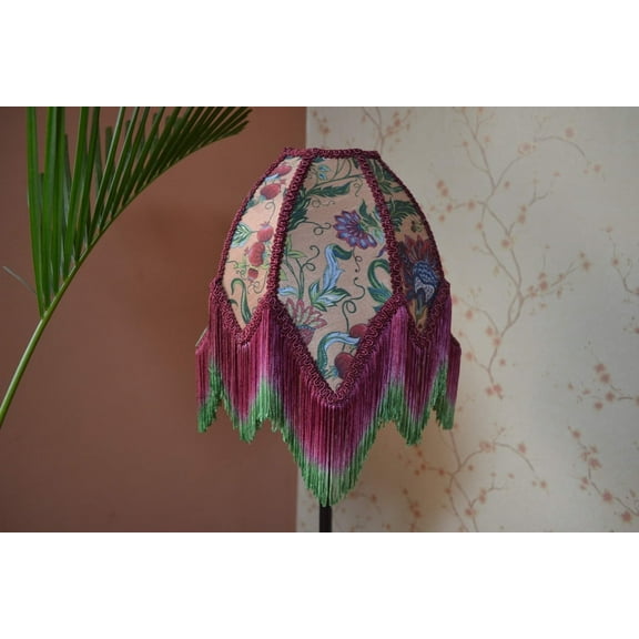 BespokeByNikita Decorative Victorian Lotus Table Lampshade
