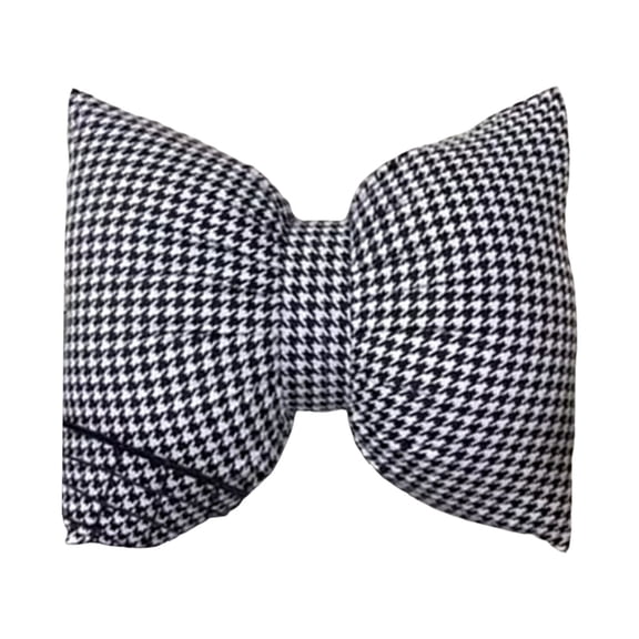 Handmade Striped Bow Pillow Bow Pillow Washable Car Neck Pillow Sofa Waist Pillow Cushion