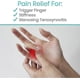 thumbnail image 4 of 3 Pack Trigger Finger Splint - Support Brace For Middle, Ring, Index, Thumb And Pinky - Straightening Curved, Bent, Locked And Stenosing Tenosynovitis, 4 of 5
