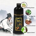 thumbnail image 3 of Champú para teñir el cabello de 500 ml, champú para teñir el cabello a base de hierbas para hombres y mujeres, 3 of 5