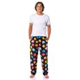 thumbnail image 3 of Pac Man Men's AOP Game Ghosts Adult Plush Fleece Lounge Sleep Pajama Pants with Pockets and Adjustable Elastic Waistband, 3 of 6