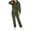 Army Green, variant on Jinhomg Thick Fleece One Piece Pajamas for Women Winter Warm Sherpa Fuzzy Onesie Comfy Long Sleeve Zip Up Hooded Jumpsuit 90% off Clearance Sale Black XXXL