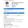 thumbnail image 2 of Thermostat Housing - Compatible with 1976 - 1980 Jeep CJ7 1977 1978 1979, 2 of 2