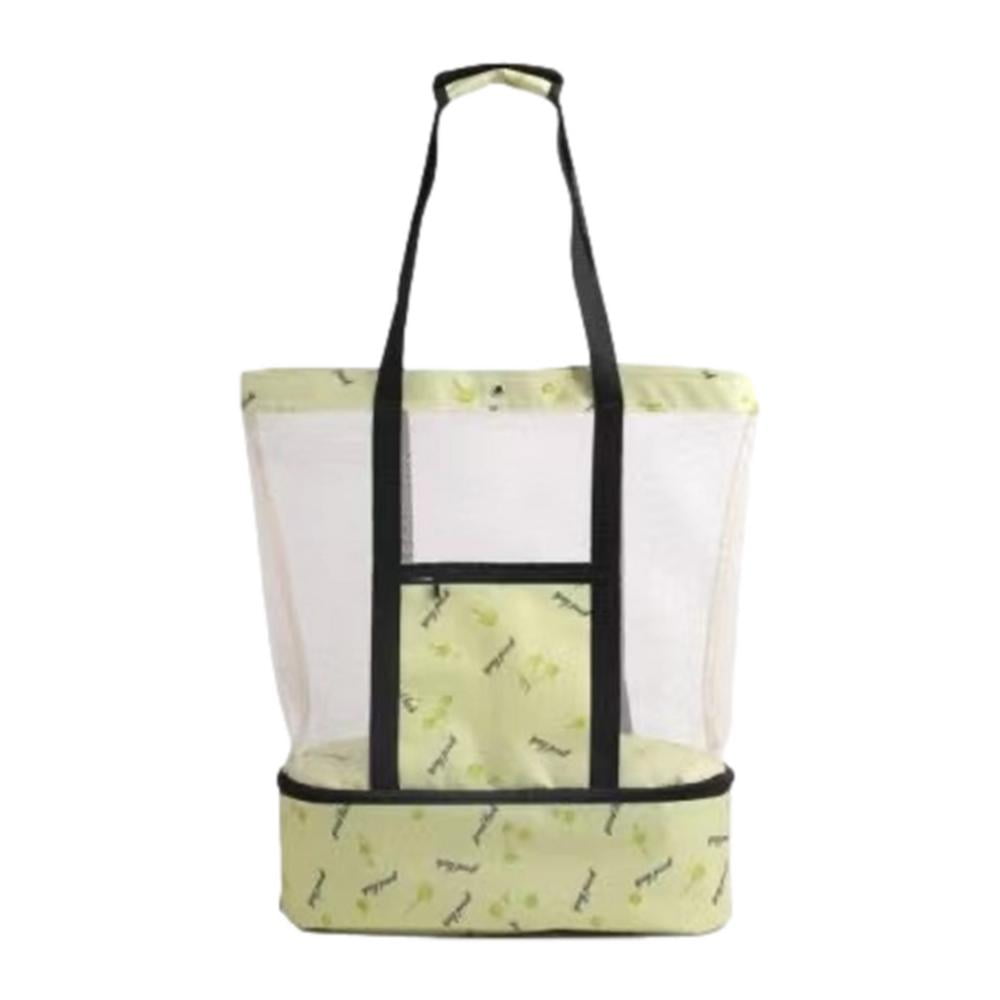 wide mesh tote