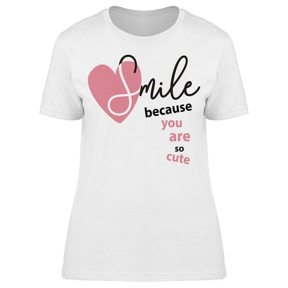 Smiley Cuteness T-Shirt Women -Image by Shutterstock, Female x-Large