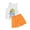 b2-Orange, variant on KPOPLK Toddler Boy Sleeveless Outfit Set 2Pcs Cute Cartoon Print T-Shirt Shorts Baby Boy Summer Clothes Soft Cotton Sizes 2-10 Years Size 7-8 Years,Orange