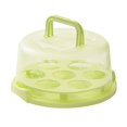 thumbnail image 1 of OUSITAID 1Pcs Porte-Galets Anti-Poussière Portable 7 Cavité Visible Conception Porte-Gaufres Fournitures de Cuisson, 1 of 10