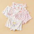 thumbnail image 2 of Yindaity Toddler Underwear Girls Cotton Underwear Toddler Boyshort Panties(Pink,2-4 Years), 2 of 5