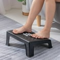 thumbnail image 2 of CSChome Chaise de Bureau Confortable Épaissie Respirante Repose-Pieds Antidérapant avec Joint Design Roue sous Table Tabouret de Repos, 2 of 6