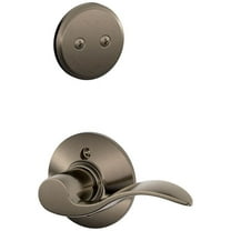 Schlage F94-Acc-Lh Accent Left Handed One-Sided Dummy Interior Pack - Grey