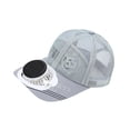 thumbnail image 3 of Sombrero con visera solar y ventilador para hombre y mujer, protección solar desmontable para playa Gris, 3 of 9