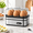 Silver, variant on White 6-Capacity Rapid Electric Egg Cooker for soft, medium, hard boiled, poached, and scrambled eggs