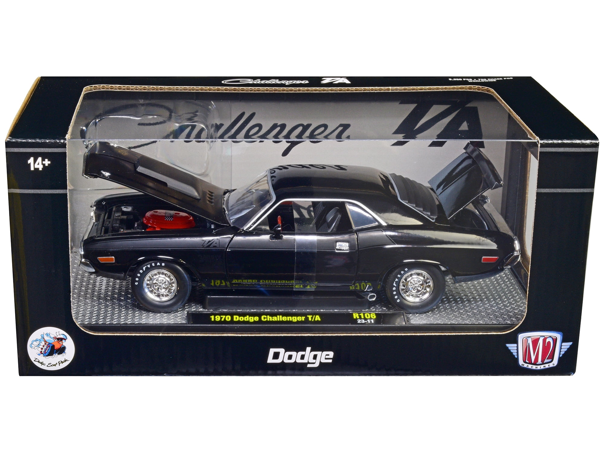 1970 Dodge Challenger T/a Black Limited Edition To 5250