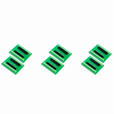 6Pcs ESP32 Breakout Board GPIO 1 Into 2 for 38PIN Narrow Version ESP32 ESP-WROOM-32 Microcontroller Development Board