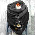 thumbnail image 1 of Bufanda estampada de moda, chal cálido simple y grueso Manténgase abrigado en las estaciones de otoño e invierno, 1 of 6