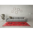 thumbnail image 3 of Ahgly Company Indoor Square Persian Red Traditional Area Rugs, 8' Square, 3 of 4
