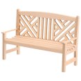 thumbnail image 4 of Miniature Garden Bench Micro Wooden Bench Mini Park Bench for Doll House, 4 of 8