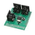 thumbnail image 1 of MIDI Adapter Board, MIDI Shield Serial To MIDI Module 24Pin RUN PGM Switch MIDI Connectors MIDI Shield Breakout Board For R3 AVI PIC Digital Interface Adapter, 1 of 8