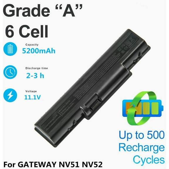 Battery for Gateway NV52 NV53 NV54 NV56 AS09A31 AS09A61 AS09A51 AS09A41 AS09A71