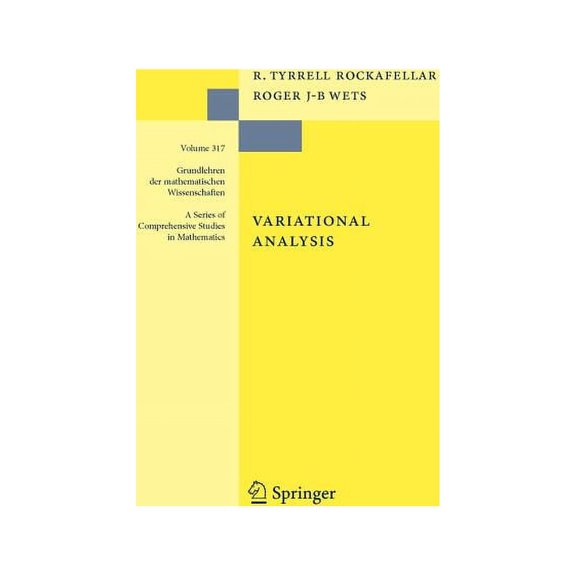 Grundlehren Der Mathematischen Wissensch Variational Analysis, Book 317, (Paperback)