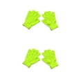 thumbnail image 2 of Qarigey 1 par de guantes para niños, accesorio de ropa, cubiertas para calentar las manos al aire libre, guante de Color sólido para niños Amarillo fluorescente 2piezas, 2 of 6