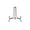 Black, variant on 1Pcs Plate Stand Metal Picture Frame Holder High Stability Smooth Edge Rustproof Corrosion Resistant Table Top Art Display Stand