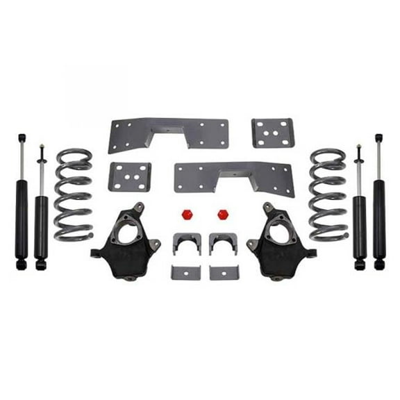 Maxtrac K3309468 4 x 6 in. Front & Rear Lowering Kit for 1999-2007 GMC Sierra 1500