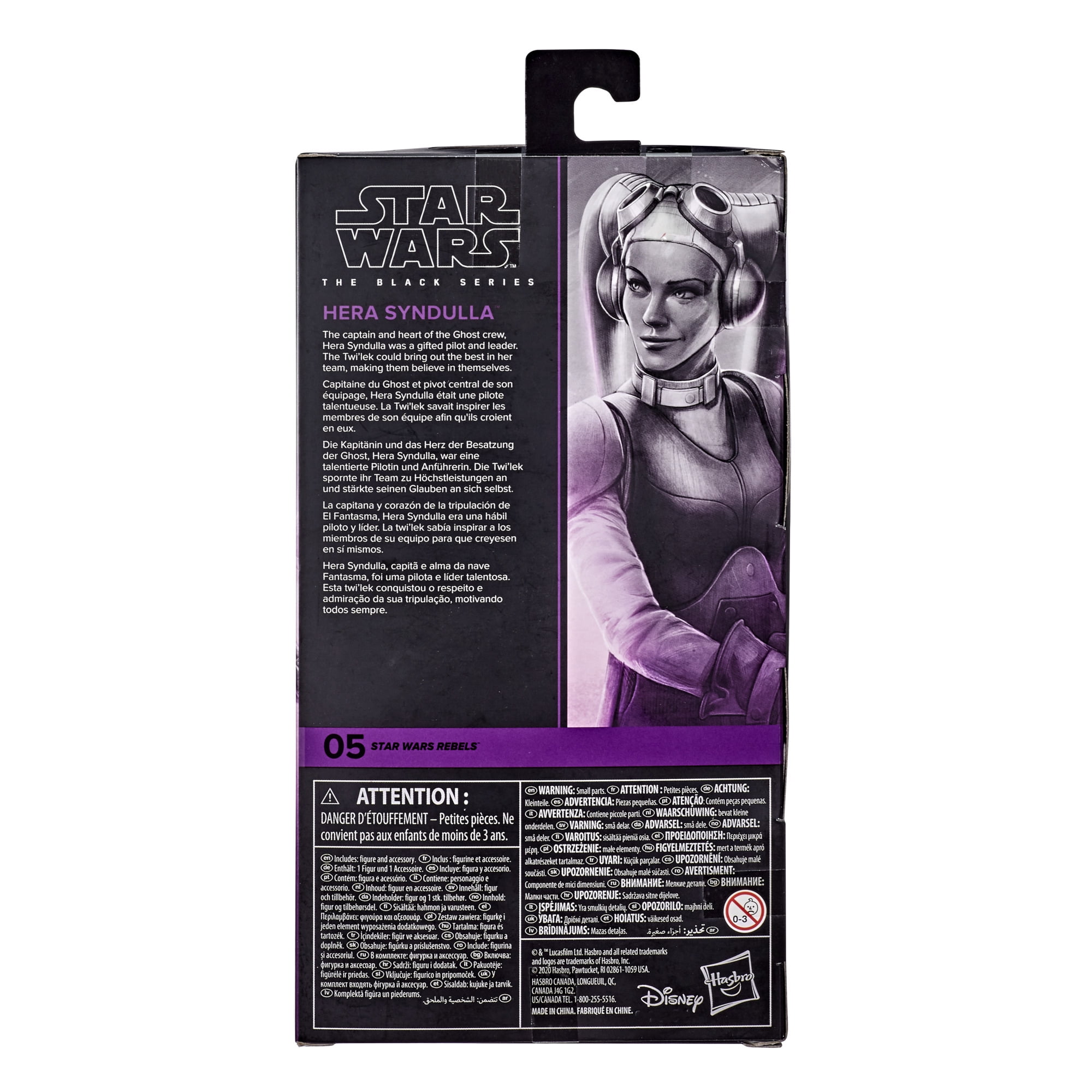 Star Wars The Black Series Hera Syndulla Collectible Toy Figure, Accessory