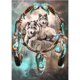 thumbnail image 1 of 30x40 cm 5D DIY Pintura de Diamante Completa, Lobo de Nieve captura Dreamnet decoración Pintura de Diamante, Lienzo de Diamantes de imitación de Bricolaje Pintura de Punto de Cruz por número para deco, 1 of 5