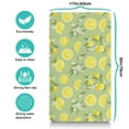 thumbnail image 5 of Lemon Lover Pet Food Mat - Absorbent Non-Slip Dog Bowl Mat with Floral Lemon Print, Durable and Easy to Clean, 5 of 5