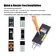 thumbnail image 3 of Transformador de timbre 24 V 500 mA, adaptador corriente alterna con cable 7.9 metros, compatible Ring Video Doorbell Pro/2 Nest Hello Zmodo Arlo Eufy y termostatos inteligentes, fuente, 3 of 5