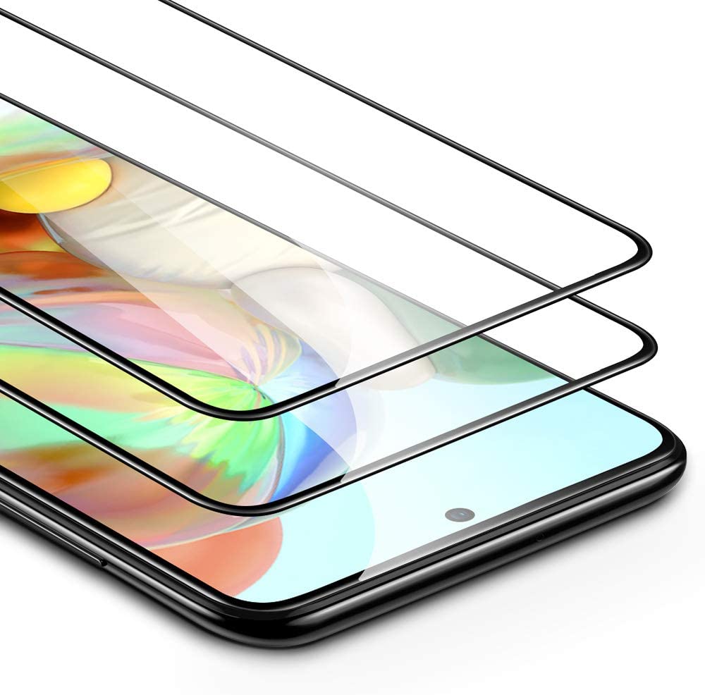 ESR Screen Protector for Samsung A71 [2Pack], TemperedGlass Full