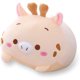 thumbnail image 1 of 8 inch Cute Deer Plush Stuffed Animal Cylindrical Body Pillow,Super Soft Cartoon Hugging Toy Gifts for Bedding, Kids Sleeping Kawaii Pillow, 1 of 3